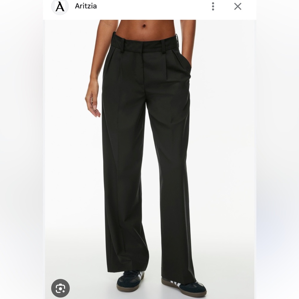 Aritzia Sunday Best NOLEE black trousers
